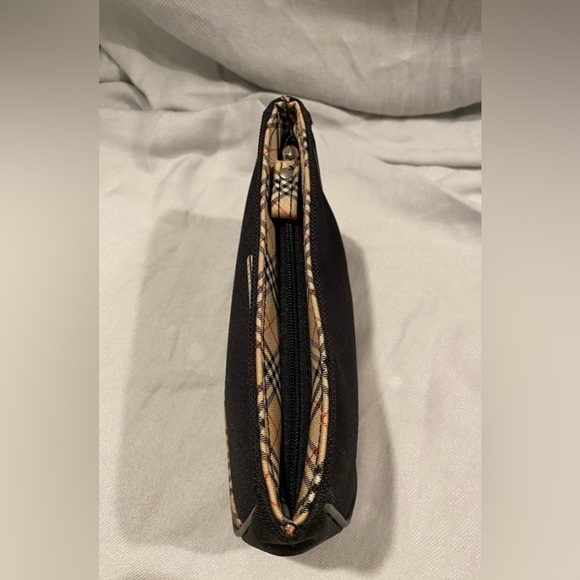 Burberry Black and Beige Plaid Pouch - Picture 8 of 16